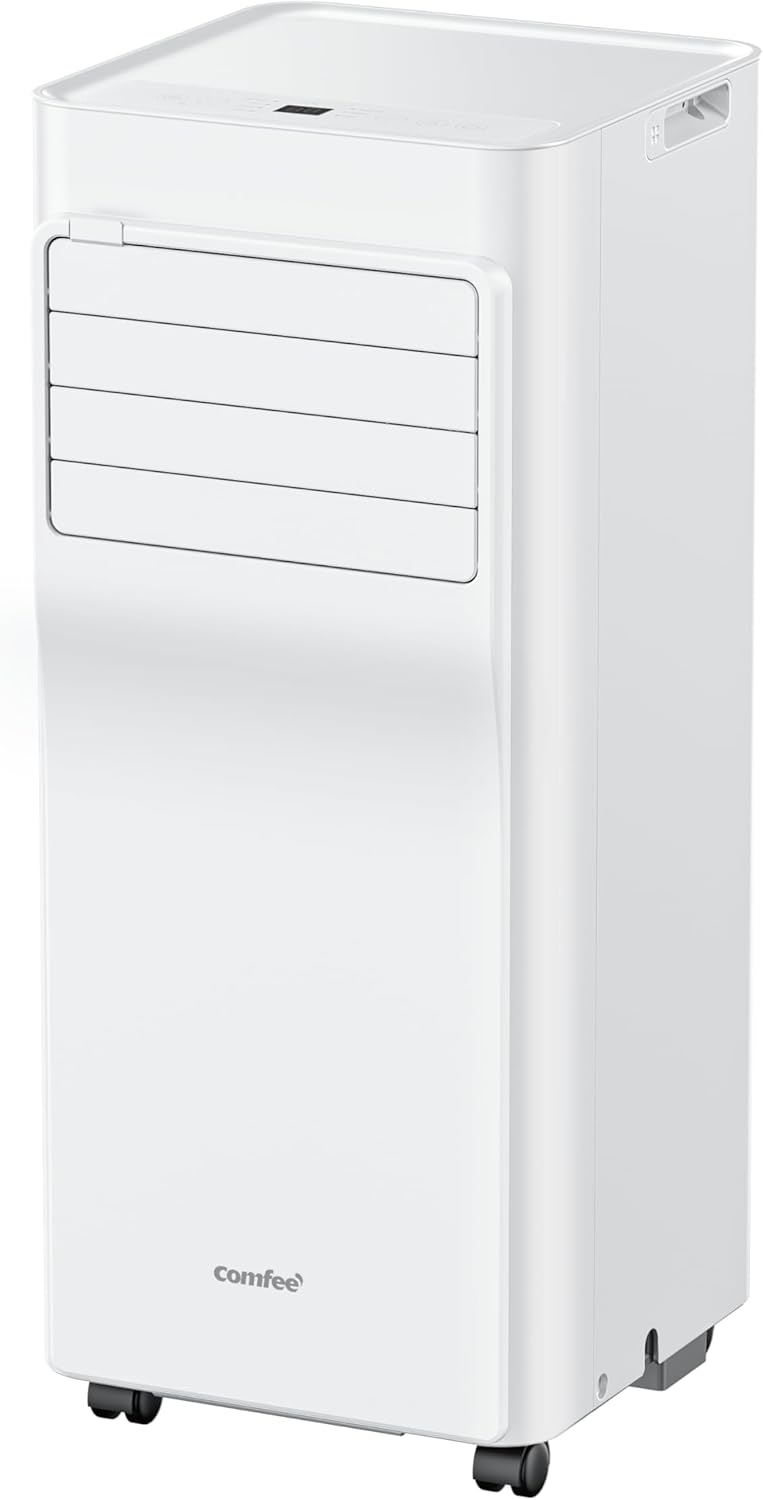 COMFEE' Condizionatore Portatile 9000 BTU/H, Breezy Cool Pro 2.6, Controllo WiFi, 3-in-1 Climatizzatore Portatile, Ventilatore, Raffreddamento, Deumidificazione, 24H Timer 